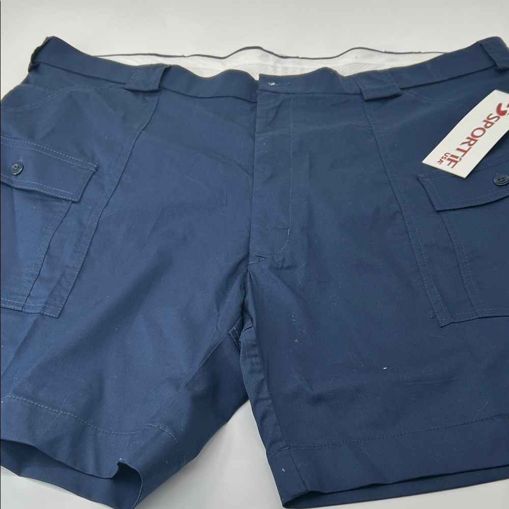 Sportif Men's Blue Cargo Shorts